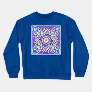 Mosaic ceramic tile Crewneck Sweatshirt